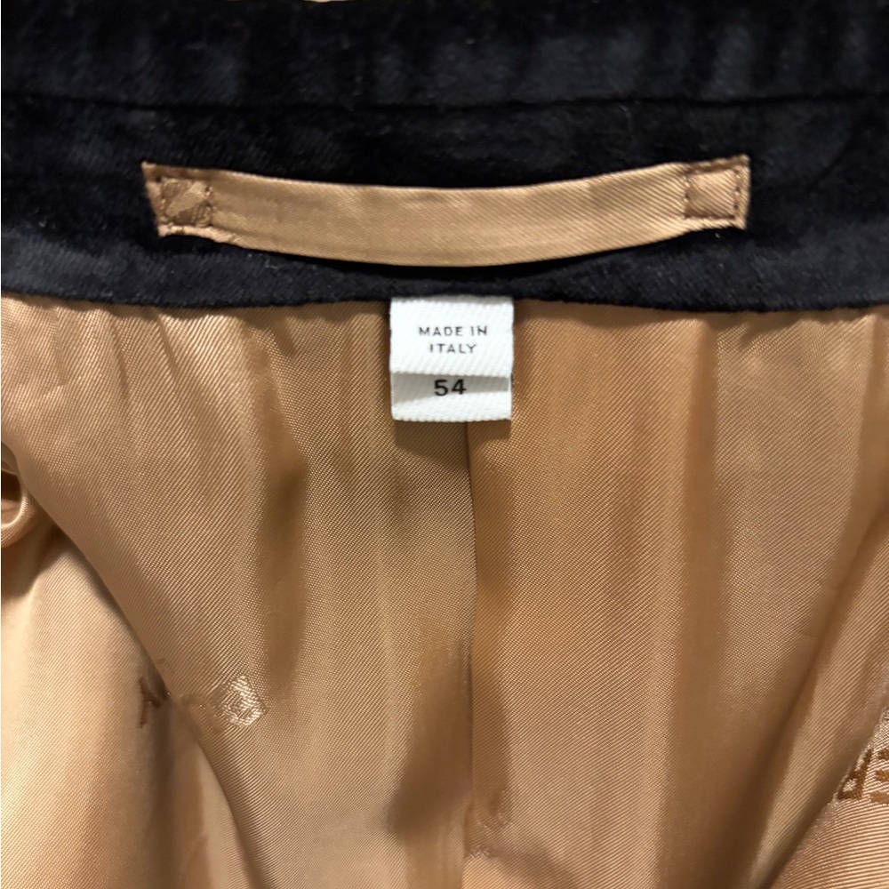 Burberry Mens Modern Black Tuxedo /Cocktail Jacket with White Details - Picture 9 of 10